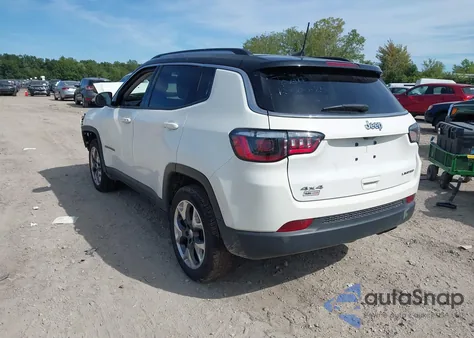 2020 Jeep Compass Limited 4X4 из США, поврежденный, VIN 3C4NJDCB5LT256214